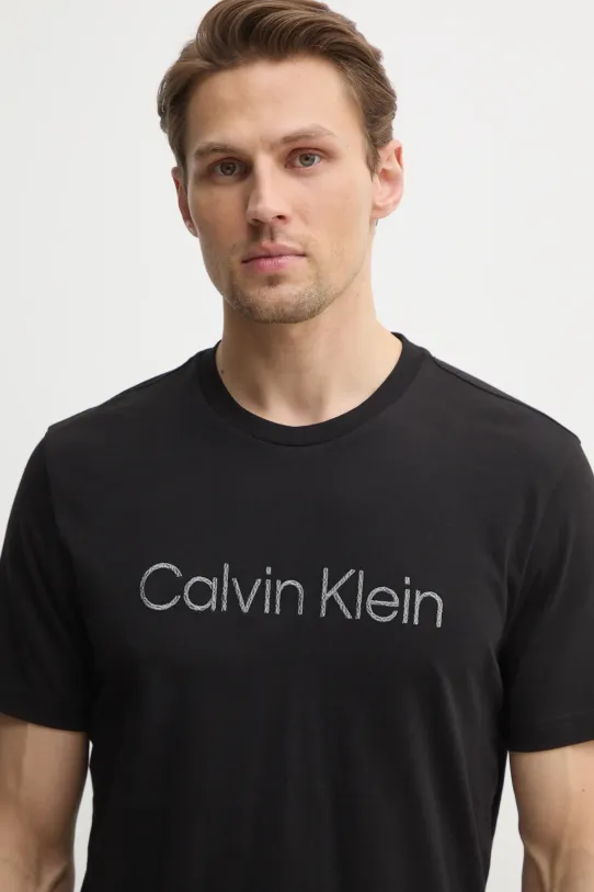 Calvin Klein t-shirt bawełniany czarny K10K114169