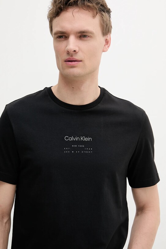 Calvin Klein tricou din bumbac negru K10K114172