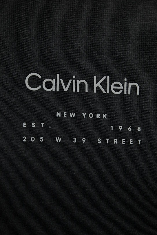 Хлопковая футболка Calvin Klein K10K114172 чёрный