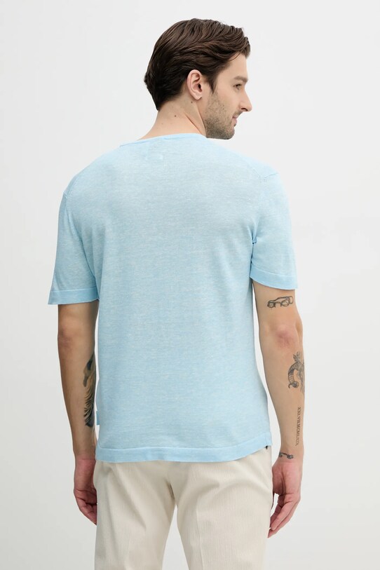 Oblečení Plátěné tričko Calvin Klein K10K114459 modrá