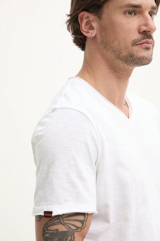 Бавовняна футболка Superdry білий M1012077A.01C