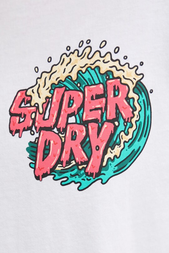 Бавовняна футболка Superdry M1012107A.01C білий