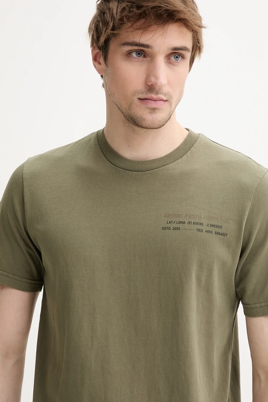 Бавовняна футболка Superdry зелений M1012116A.2LX