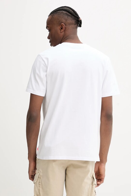 Îmbrăcăminte Superdry tricou din bumbac M1012131A.U4Y alb