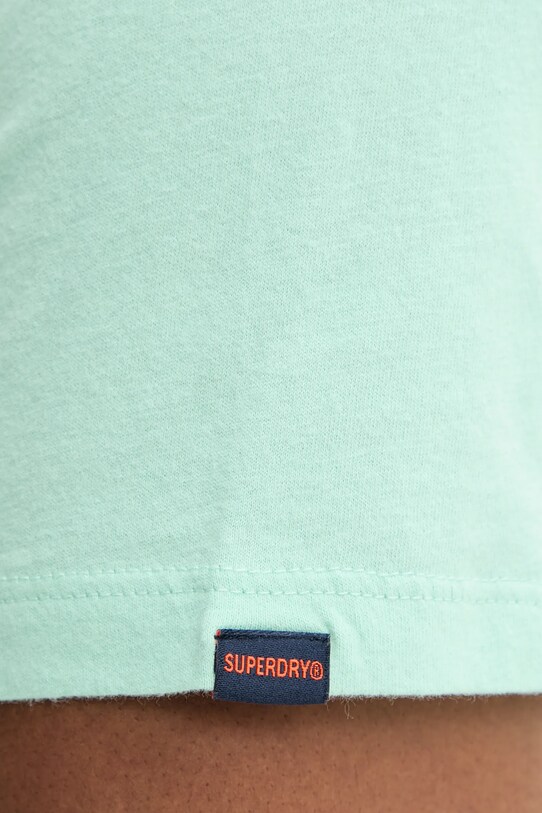Superdry t-shirt bawełniany M1012140A.2MD zielony
