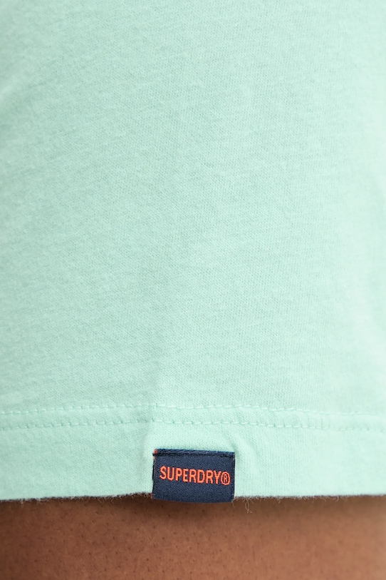 Superdry tricou din bumbac M1012140A.2MD verde