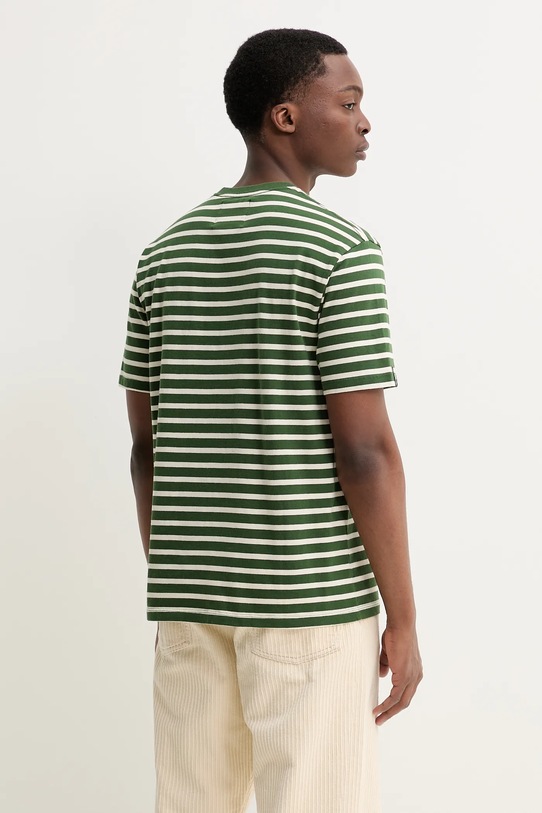 Odzież Superdry t-shirt bawełniany M1012146A.M68 zielony