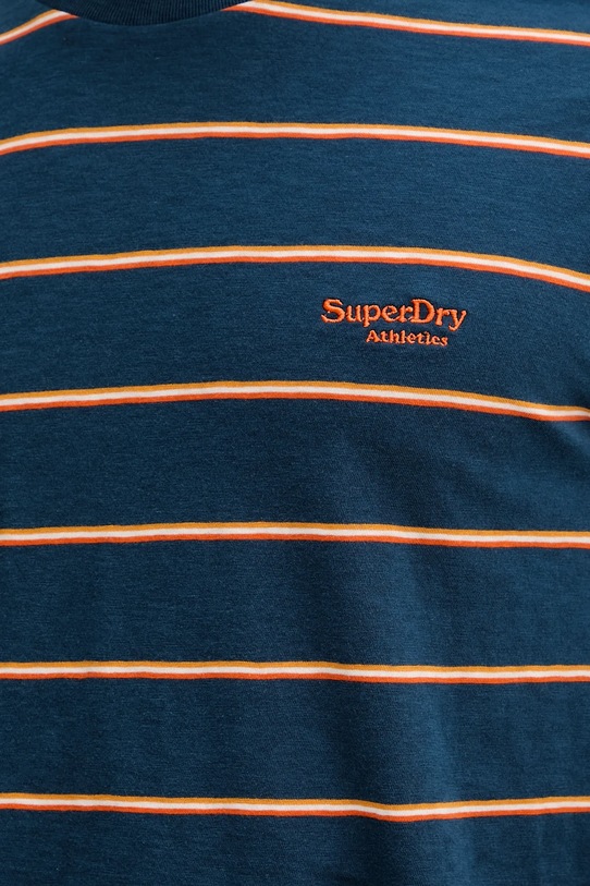 Superdry tricou din bumbac albastru M1012209A.F8Y