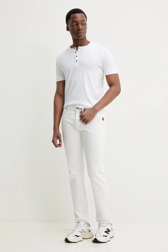 Бавовняна футболка Superdry M6010881A.01C білий SS25