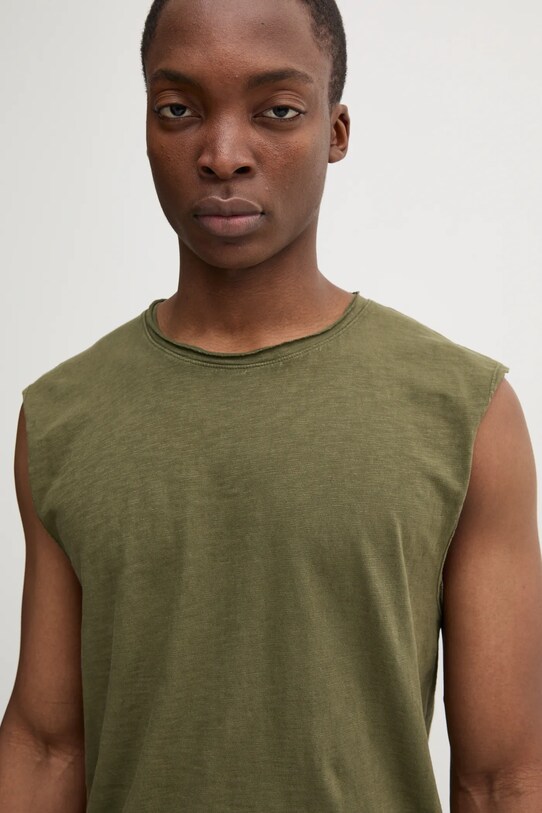 Superdry tricou din bumbac uni verde M6010897A.2LX
