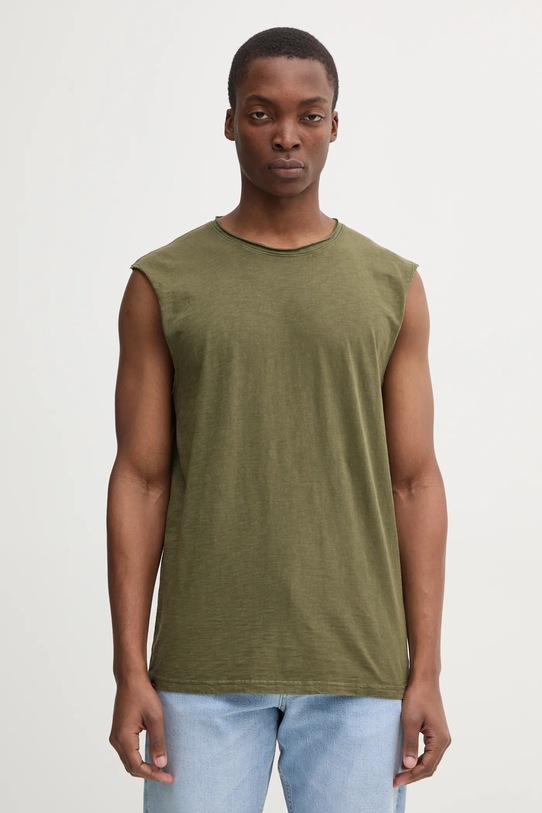 Superdry t-shirt bawełniany zielony M6010897A.2LX