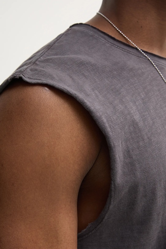 Bavlnené tričko Superdry sivá M6010897A.81Q