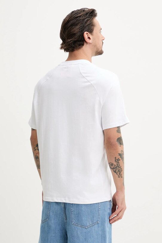 Îmbrăcăminte Superdry tricou din bumbac M1012225A.T7X alb