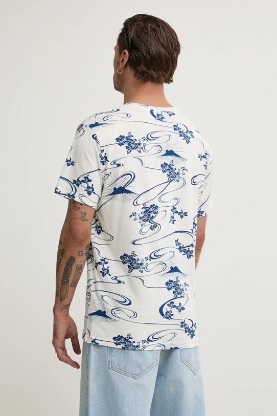 Îmbrăcăminte Superdry tricou din bumbac M1012315A.F8R alb
