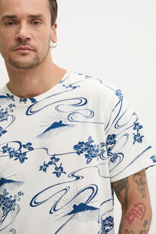 Superdry tricou din bumbac alb M1012315A.F8R