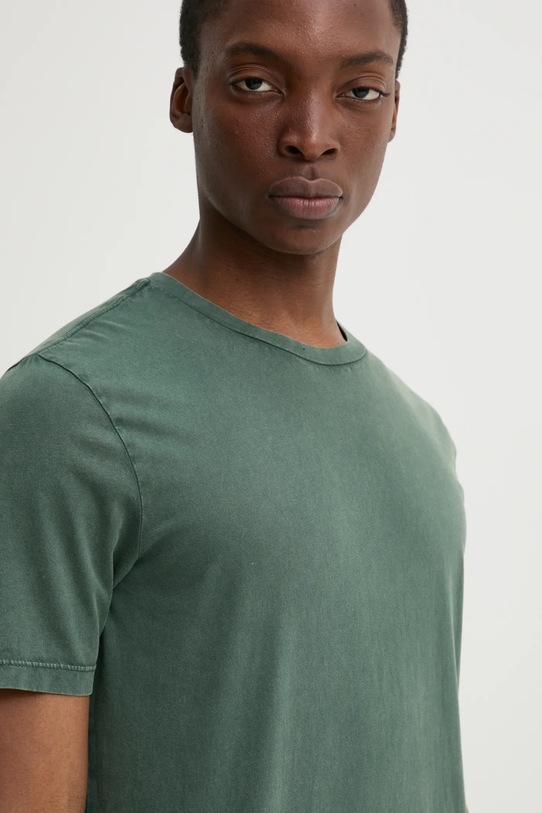 Bombažna kratka majica Superdry zelena M1012226A.D8O