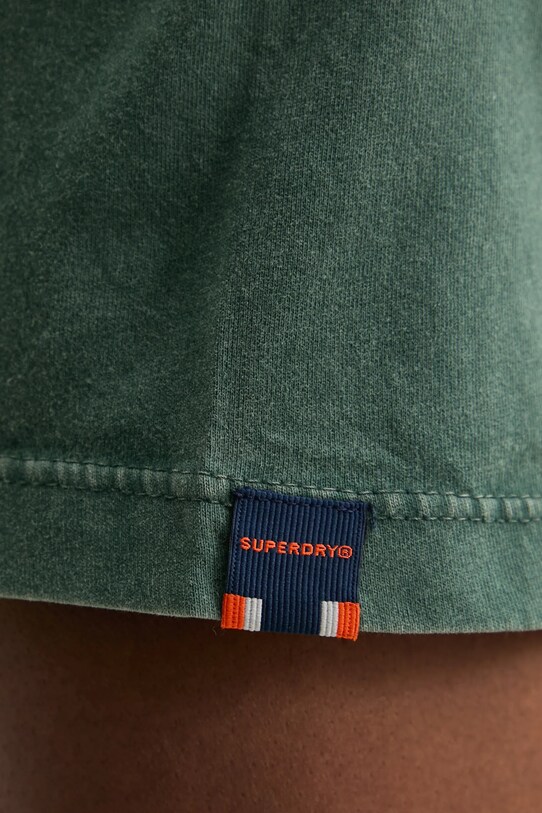 Superdry tricou din bumbac M1012226A.D8O verde