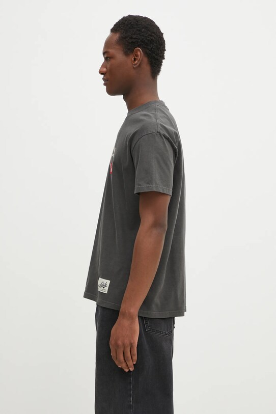 Andersson Bell tricou din bumbac Love atb1252u gri SS25