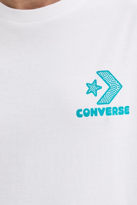 Хлопковая футболка Converse 10027346.A02
