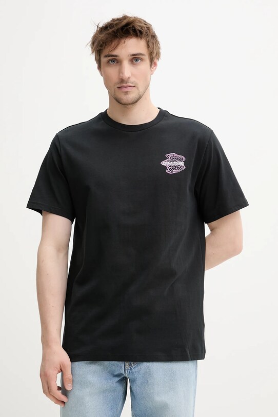 Îmbrăcăminte Converse tricou din bumbac 10027366.A01 negru
