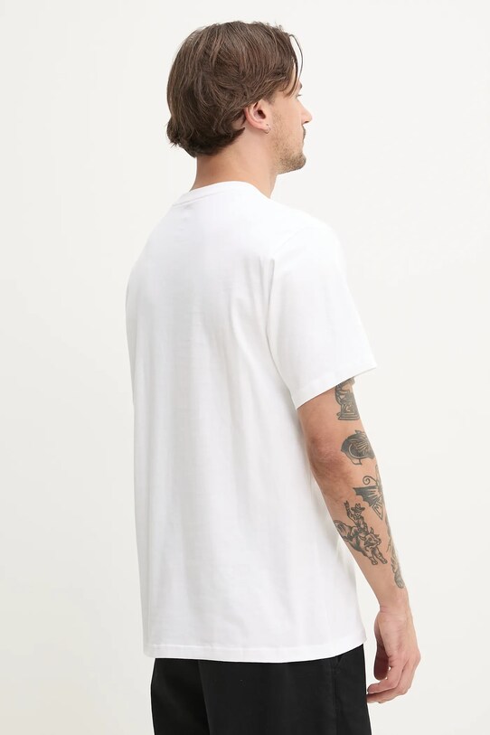 Odzież Converse t-shirt bawełniany 10027995.A02 biały