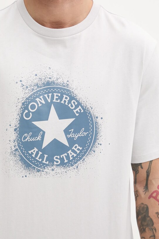 Converse tricou din bumbac gri 10027998.A01
