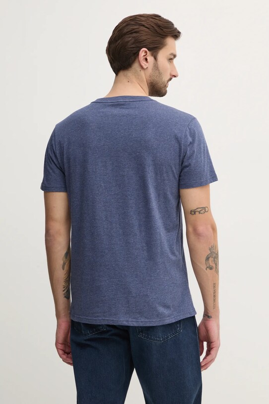 Odzież Tommy Hilfiger t-shirt bawełniany UM0UM03525 niebieski