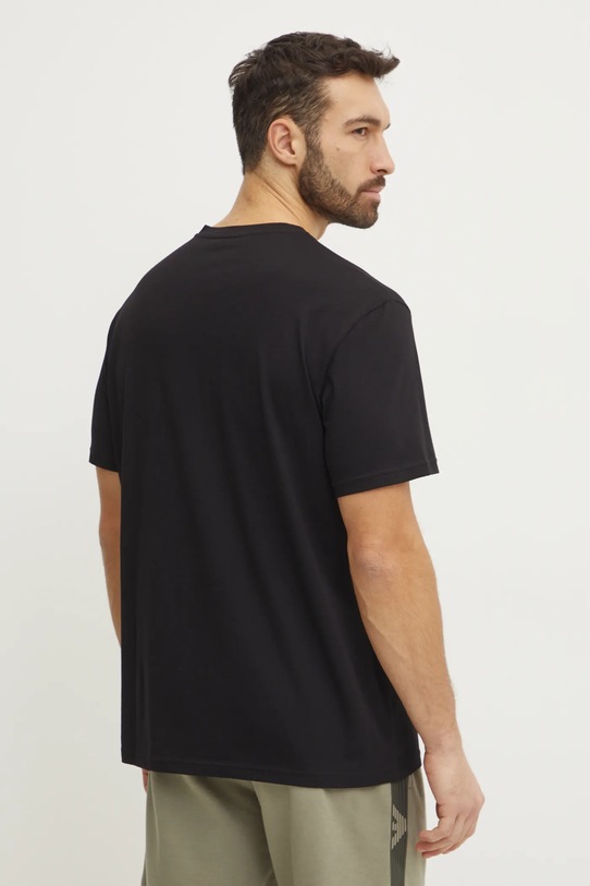 Ρούχα Βαμβακερό t-shirt Emporio Armani Underwear EM000574.AF12326 μαύρο