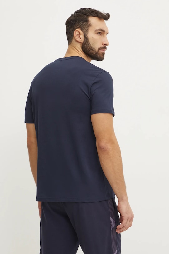 Одежда Хлопковая пляжная футболка Emporio Armani Underwear EM000574.AF12349 тёмно-синий
