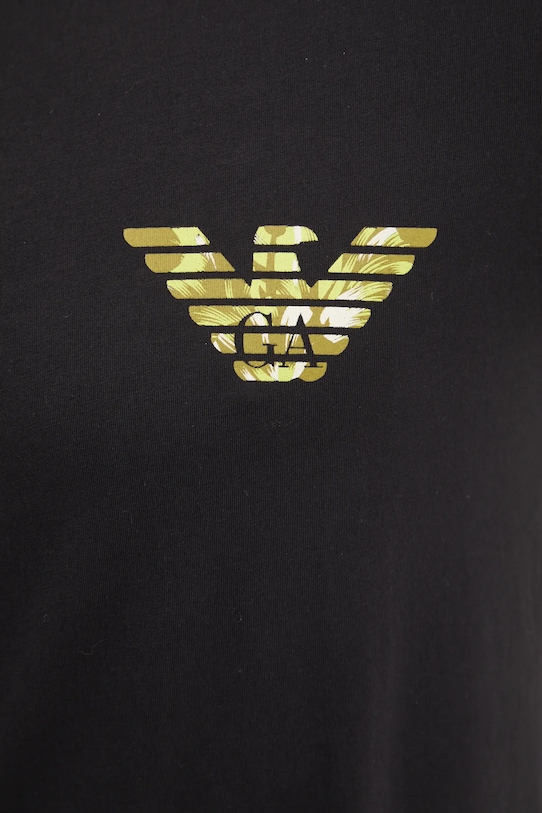 Emporio Armani Underwear tricou de plajă din bumbac EM000574.AF12349 negru