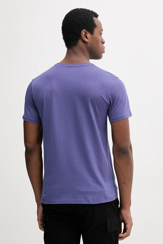 Ruházat Alpha Industries pamut póló Basic T-Shirt 100501 lila