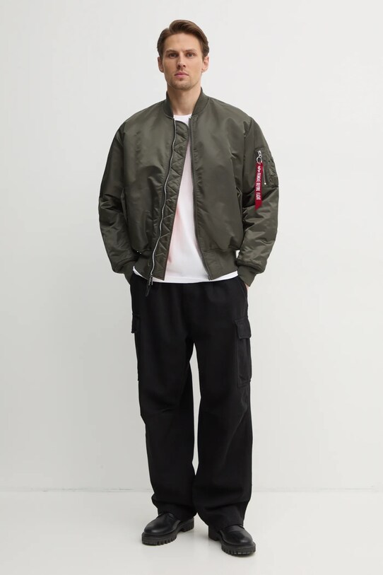 Бавовняна футболка Alpha Industries Studio Edition T 156550 білий SS25