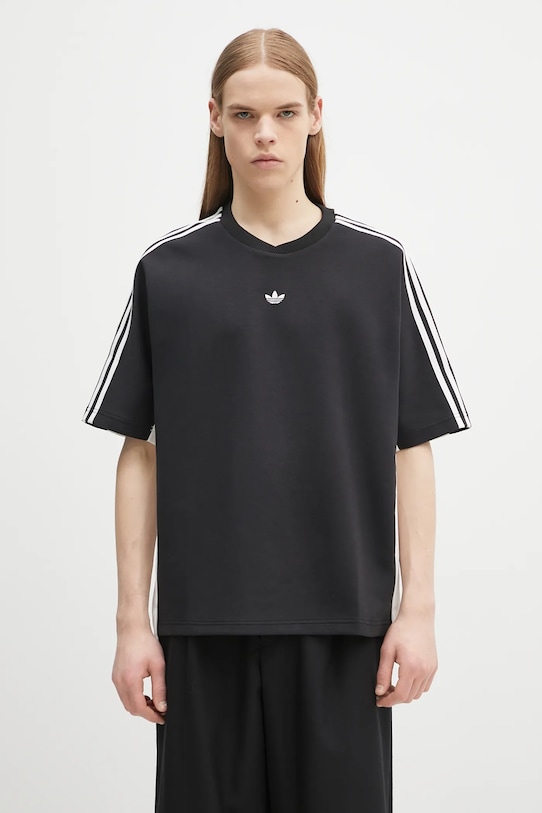 adidas Originals t-shirt Jersey rilassato nero KA3862