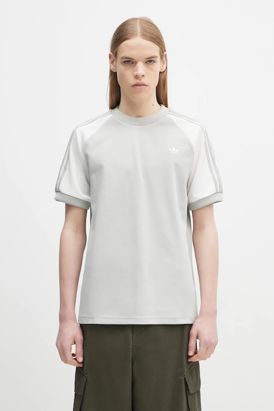 Majica kratkih rukava adidas Originals Cali Tee relaxed siva KA3865
