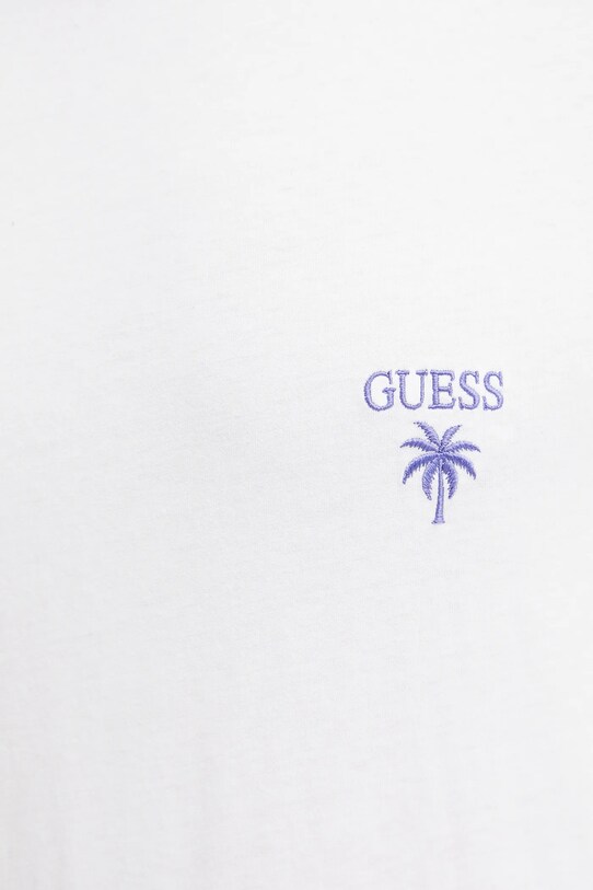 Guess t-shirt bawełniany biały F5GI09.KA260