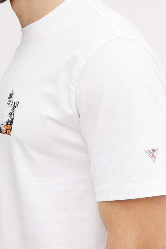 Guess pamut póló fehér F5GI10.I3Z14
