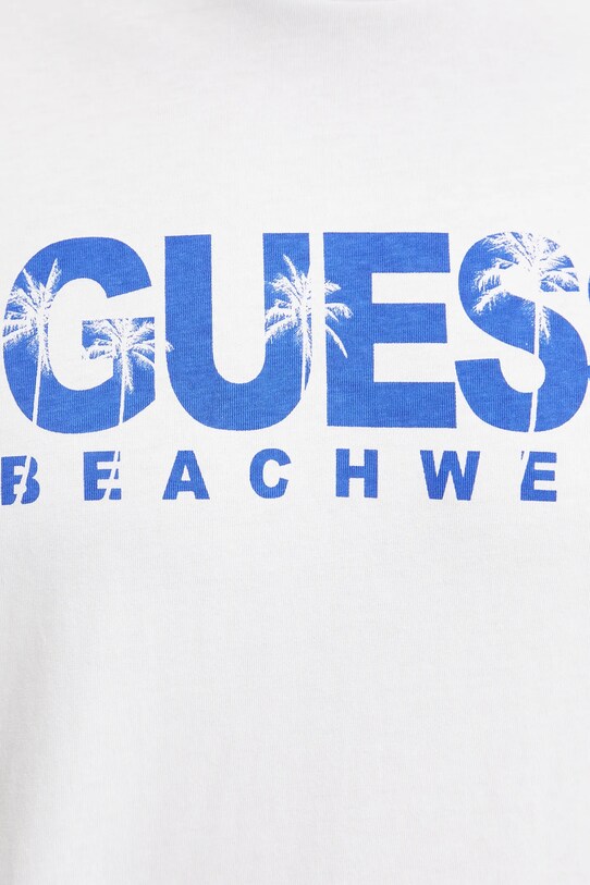 Guess t-shirt bawełniany F5GI11.I3Z14 biały