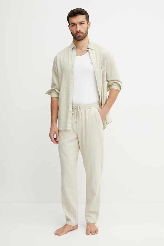 Guess tricou CALEB 2-pack U97G15.KCD31 alb SS25