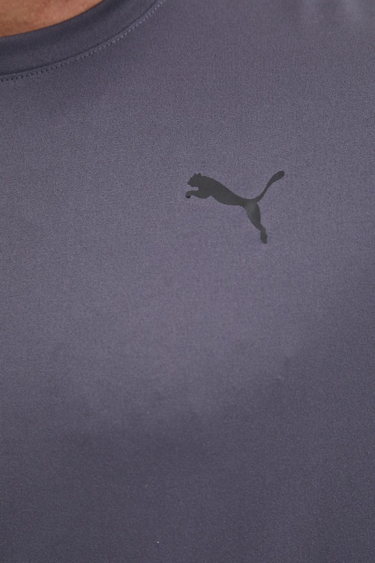 Puma tricou de antrenament Essentials Solid cat Tee 525908 gri