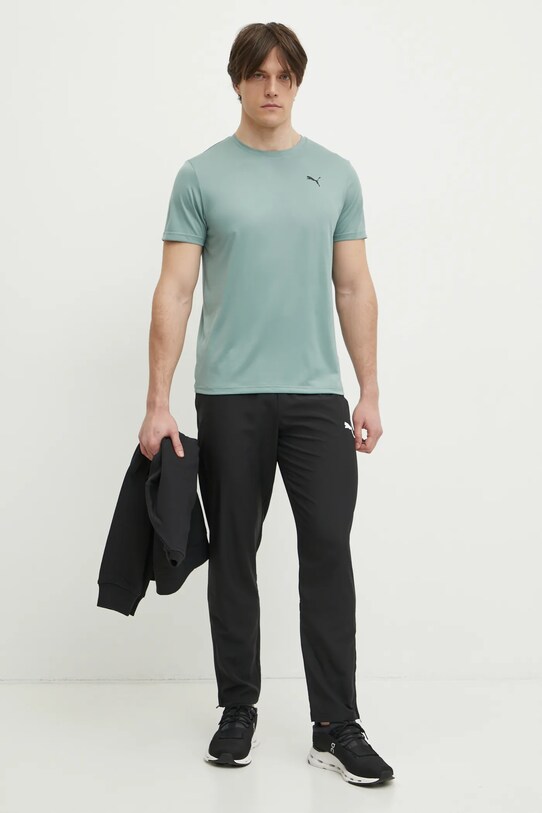 Футболка для тренинга Puma Tad Essentials 525908 зелёный SS25