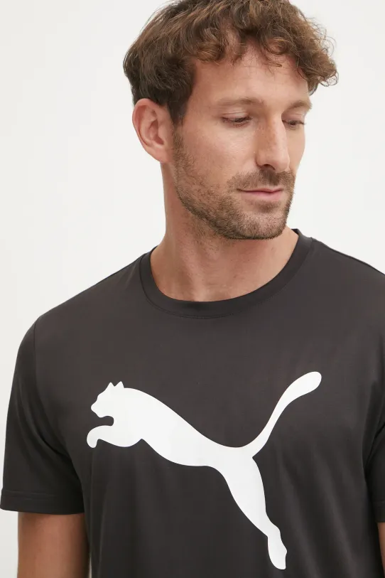 Odzież Puma t-shirt treningowy Tad Essentials Solid Cat 525921 czarny