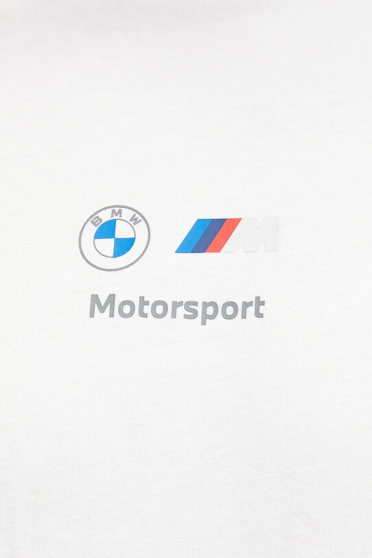 Puma tricou din bumbac BMW MMS CAR 630735 alb