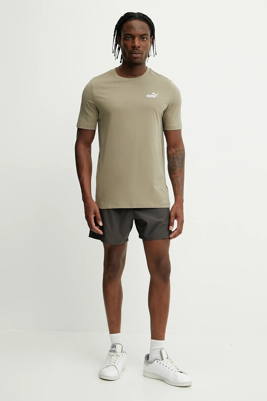 Pamučna majica Puma 682535 zelena SS25