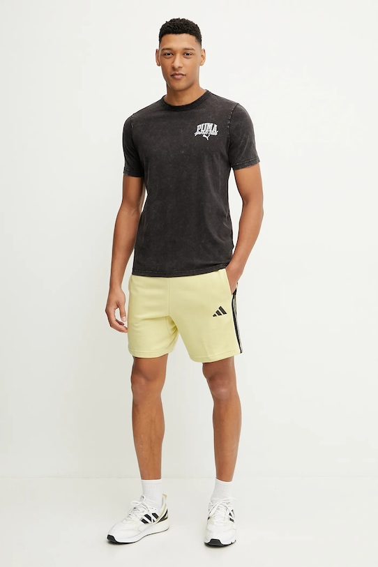 Bavlněné tričko Puma 684640 černá SS25