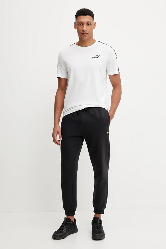 Bavlněné tričko Puma 684674 bílá SS25
