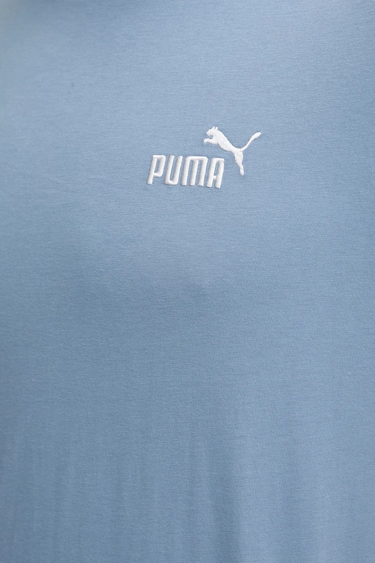 Puma t-shirt bawełniany 684674 niebieski