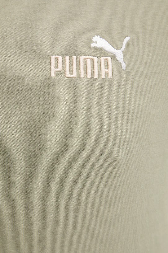 Puma t-shirt bawełniany 684717 zielony