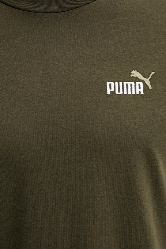 Puma t-shirt bawełniany 684717 zielony