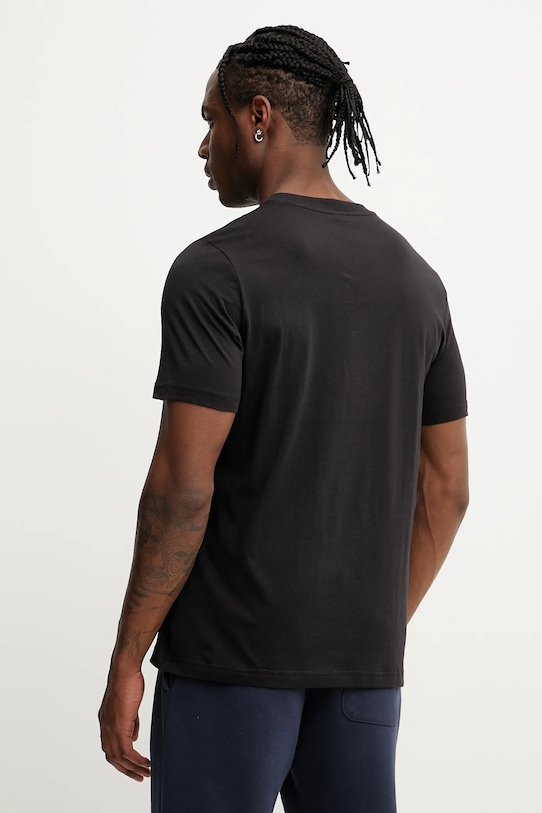 Puma t-shirt bawełniany 684825 czarny SS25