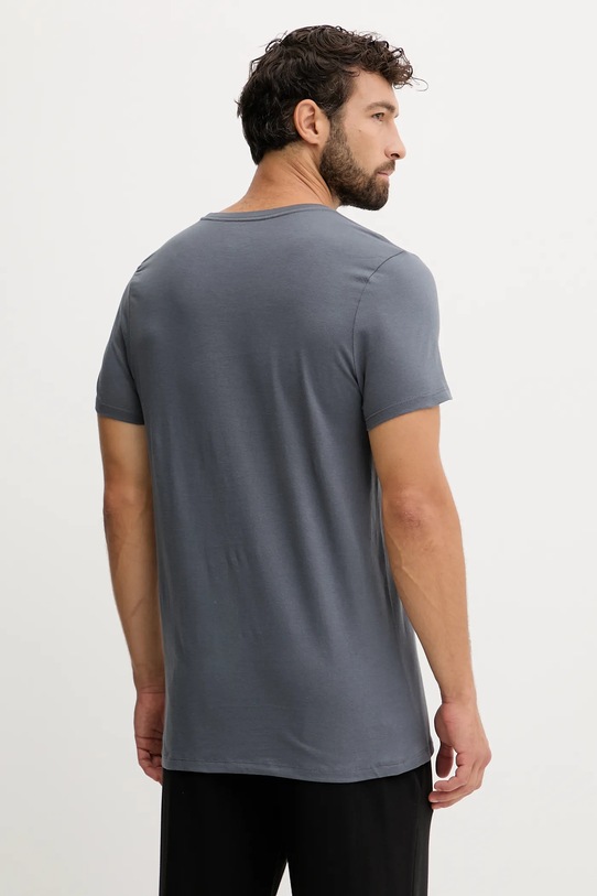 Βαμβακερό lounge t-shirt Calvin Klein Underwear 3-pack LV00NB4051 κόκκινο